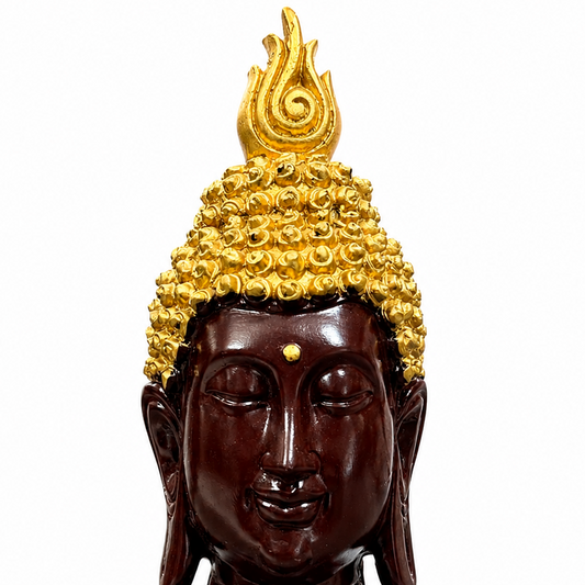 Luxury Resin Buddha Head Sculpture