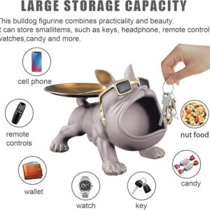 Bulldog Storage Butler Sculpture
