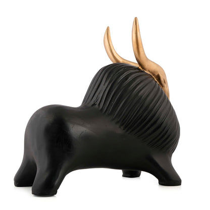 Premium Resin Yak Showpiece