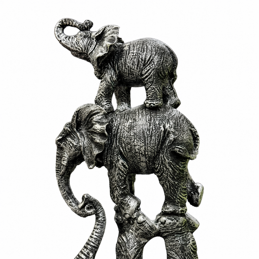 Circus Style Elephant Showpiece