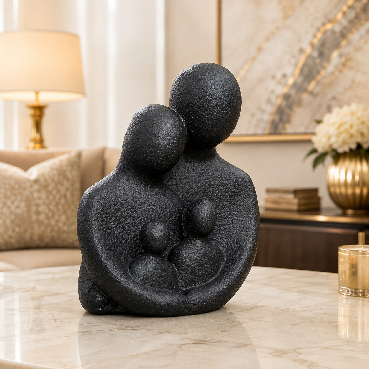 Minimalist Family Showpiece