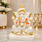 Luxury Gold Plated Lord Ganesha Idol