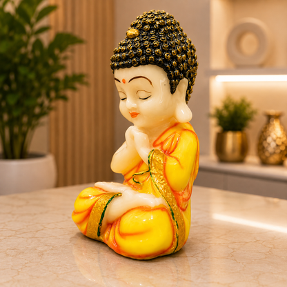 Meditating Baby Buddha Statue