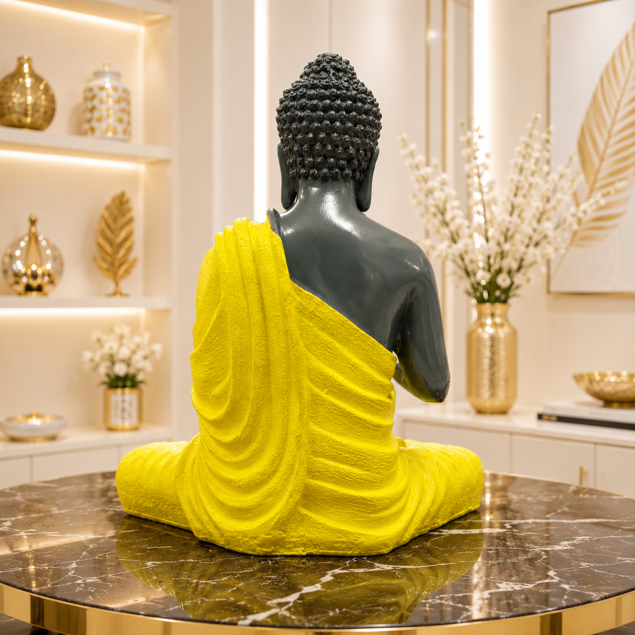 Luxury Meditating Buddha Idol