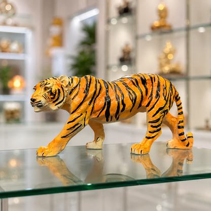 Aura Tiger - Walking Figurine