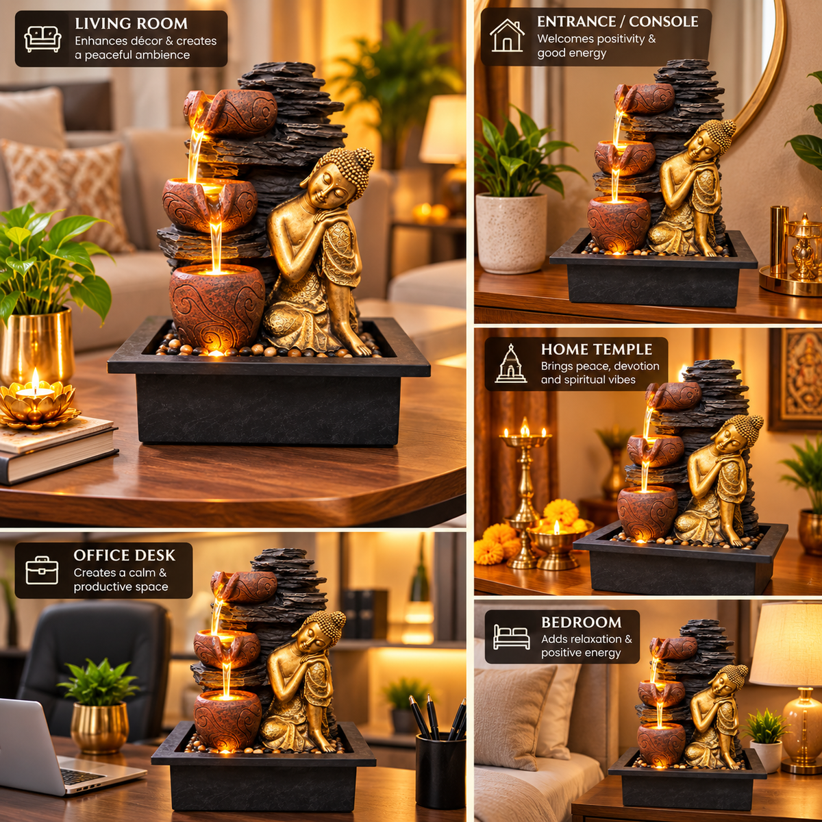 Buddha Bliss Water Fountain