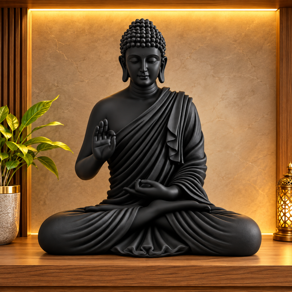 Mystical 2 Ft Blessing Buddha Figurine