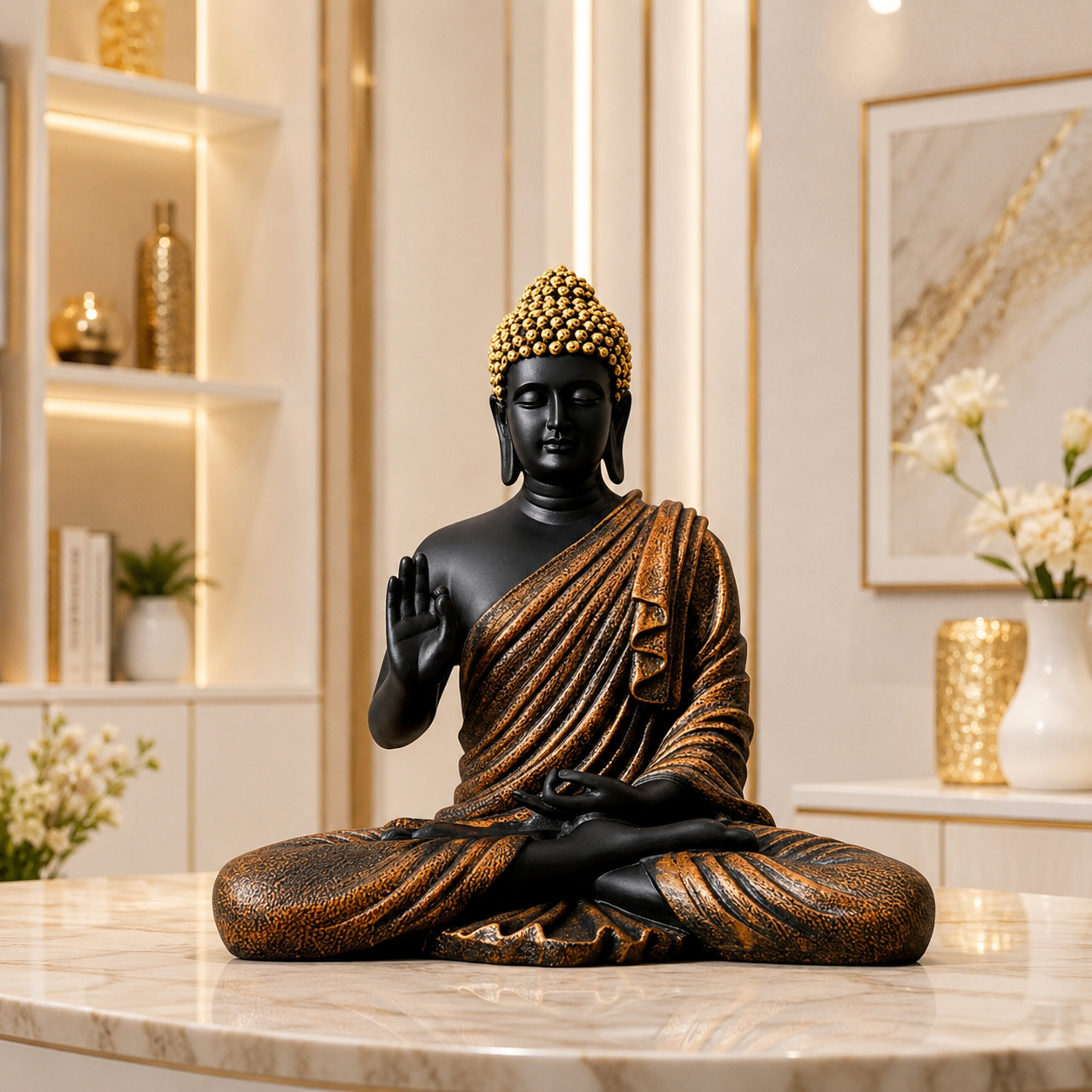 Restful 15 Inches Buddha Statue