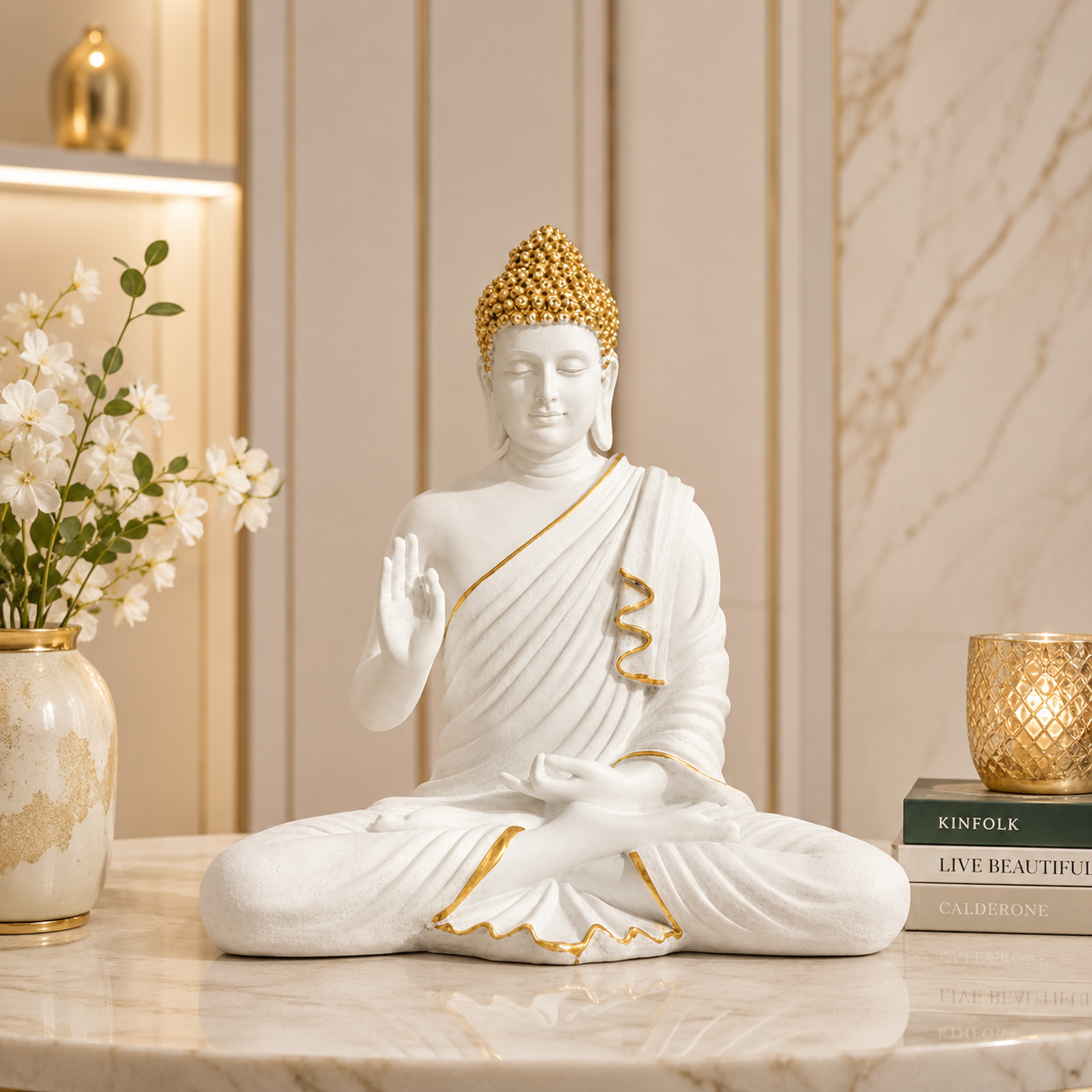 Restful 15 Inches Buddha Statue