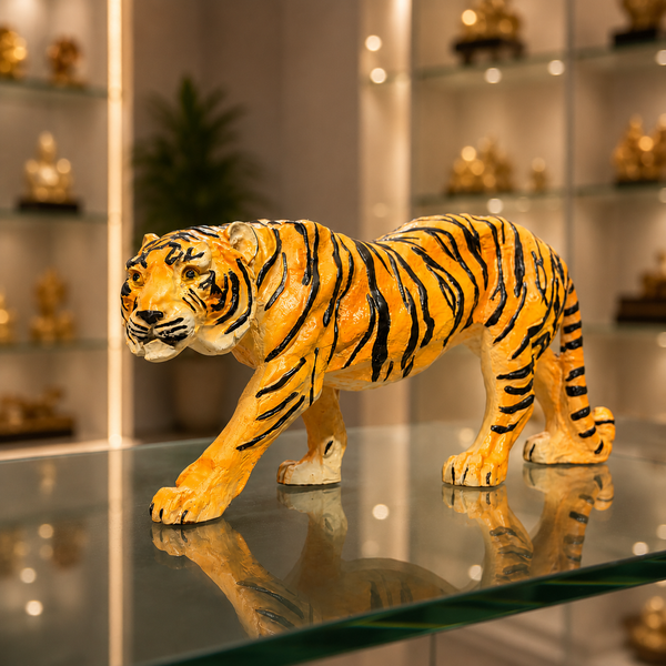 Aura Tiger - Walking Figurine
